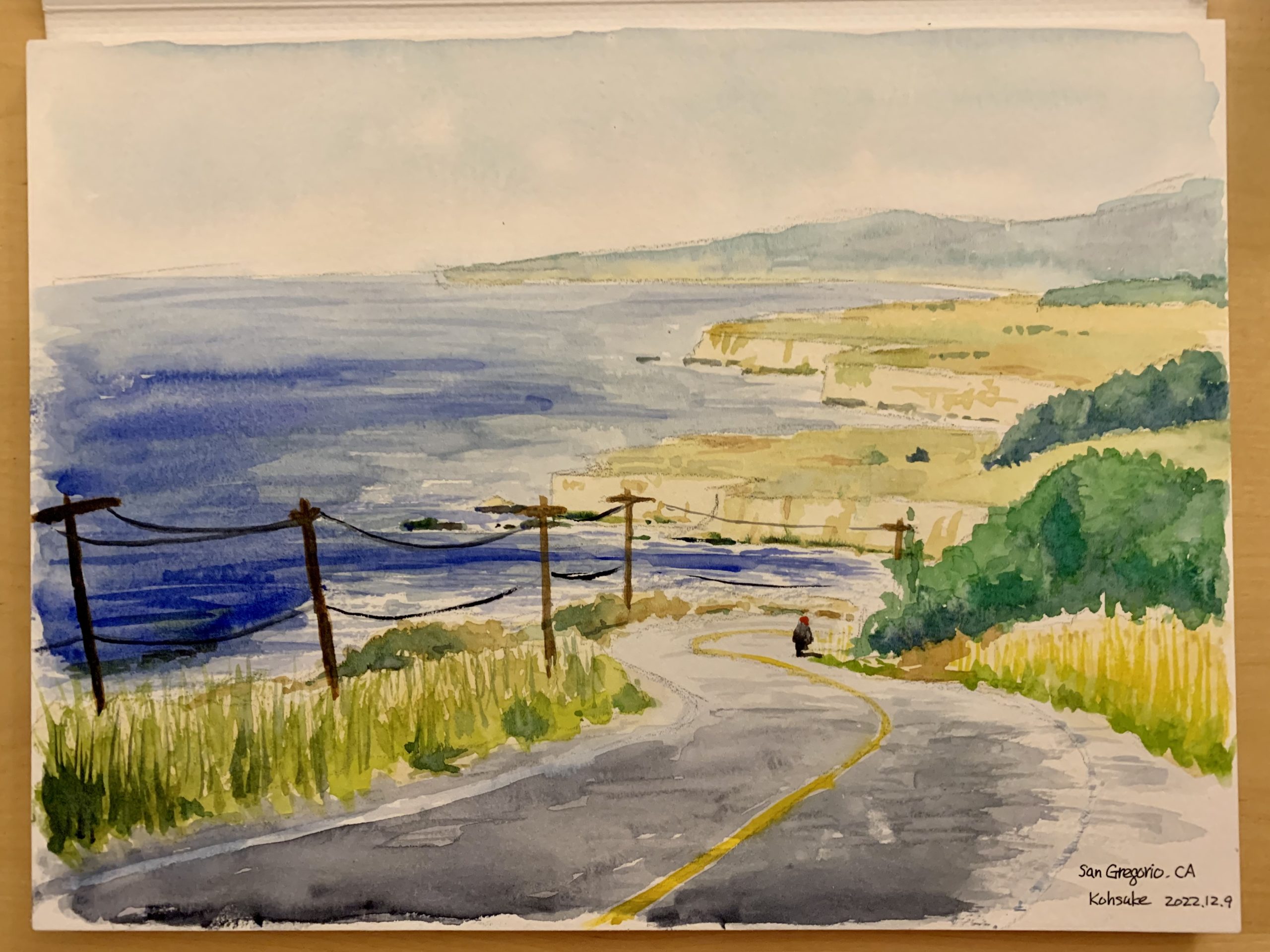 2022 in review Watercolor Kohsuke Kawaguchi